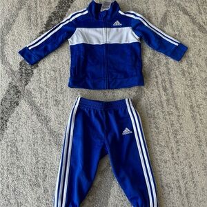 Adidas Blue Tracksuit